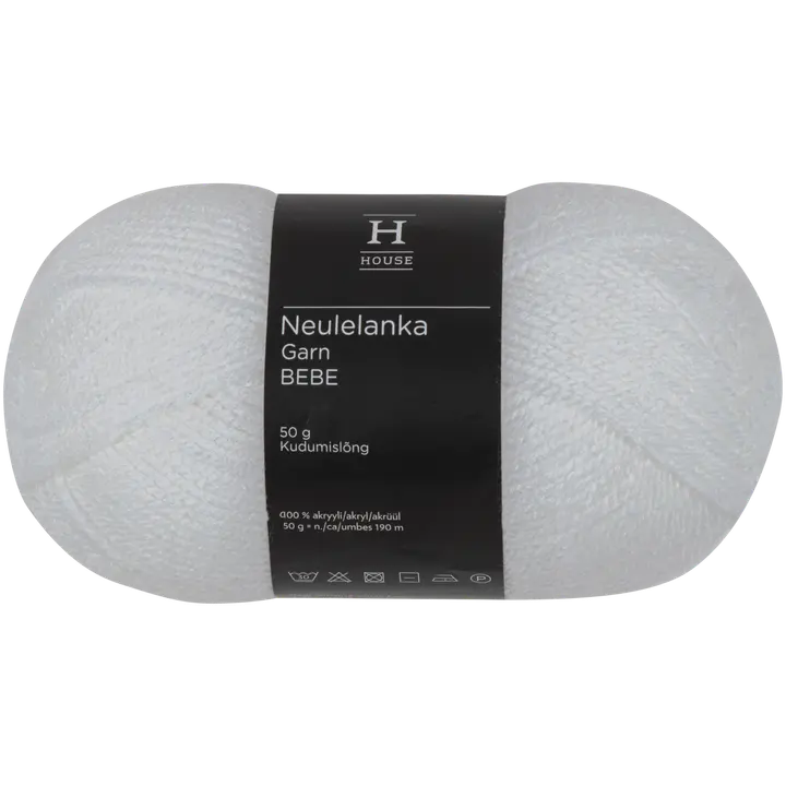 Lõng Bebe 50g valge