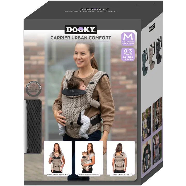 Dooky kantoreppu carrier urban black