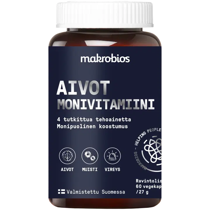 Makrobios Aivot monivitamiini 60 kapselia 27g