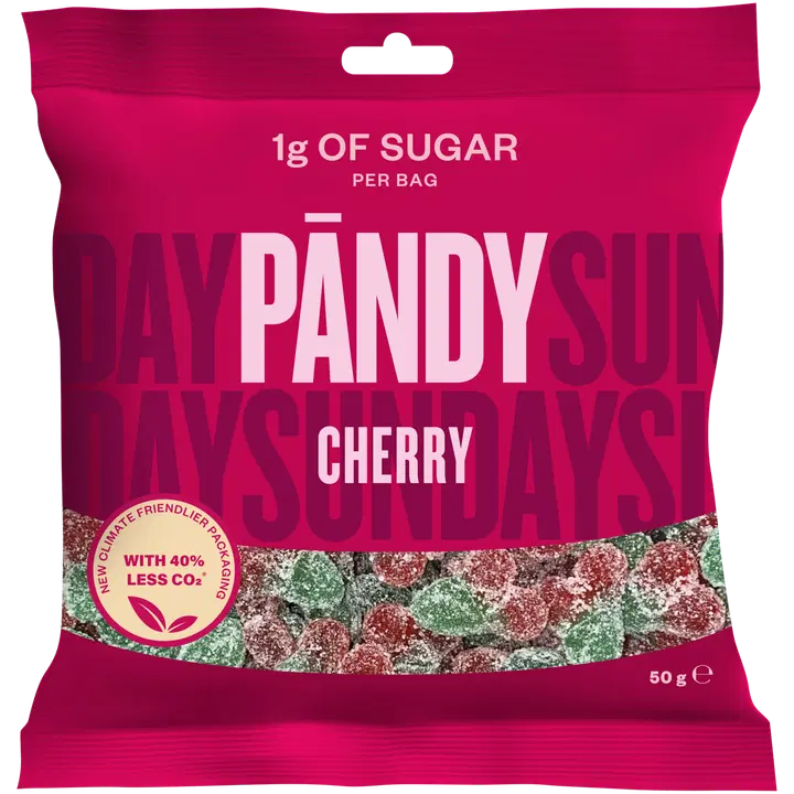 Pändy kirsimaitselised kummikommid 50g