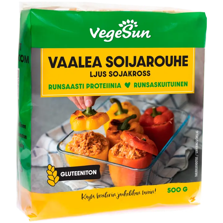 VegeSun soijarouhe vaalea 500g