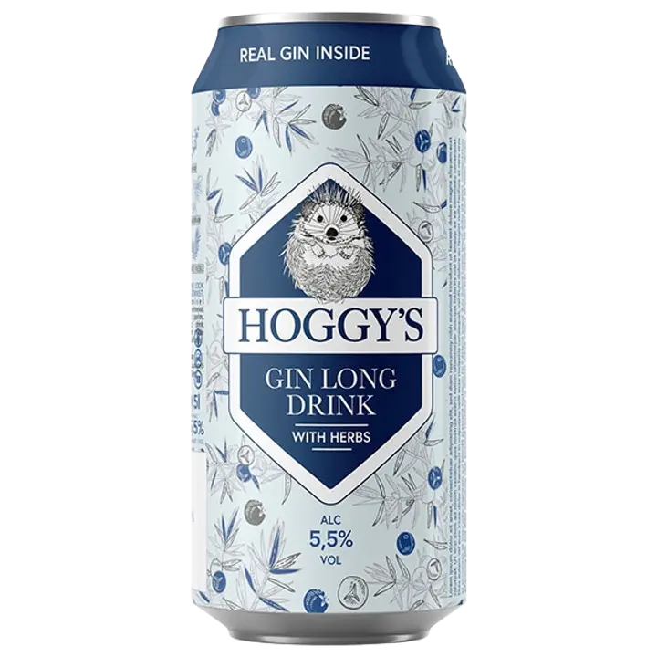 Hoggys gin long drink 500ml