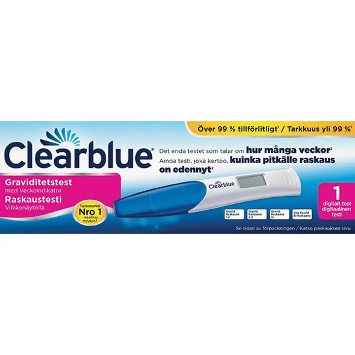 Clearblue rasedustest digitaalne 1tk