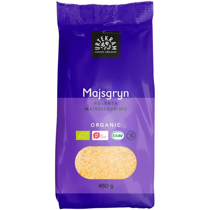 URTEKRAM Luomu Gluteeniton Maissisuurimo 450g