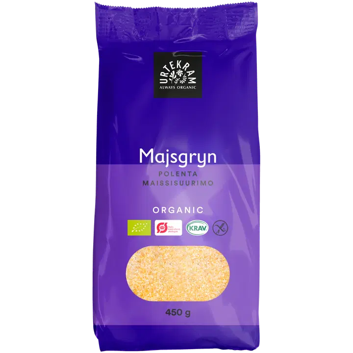 URTEKRAM Luomu Gluteeniton Maissisuurimo 450g