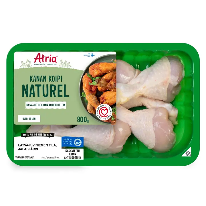 Atria Kanan Koipi Naturel 800g