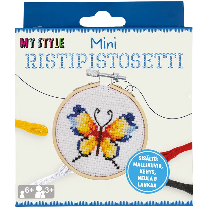 Pieni ristipistosetti lajitelma, 3 eril.lajit
