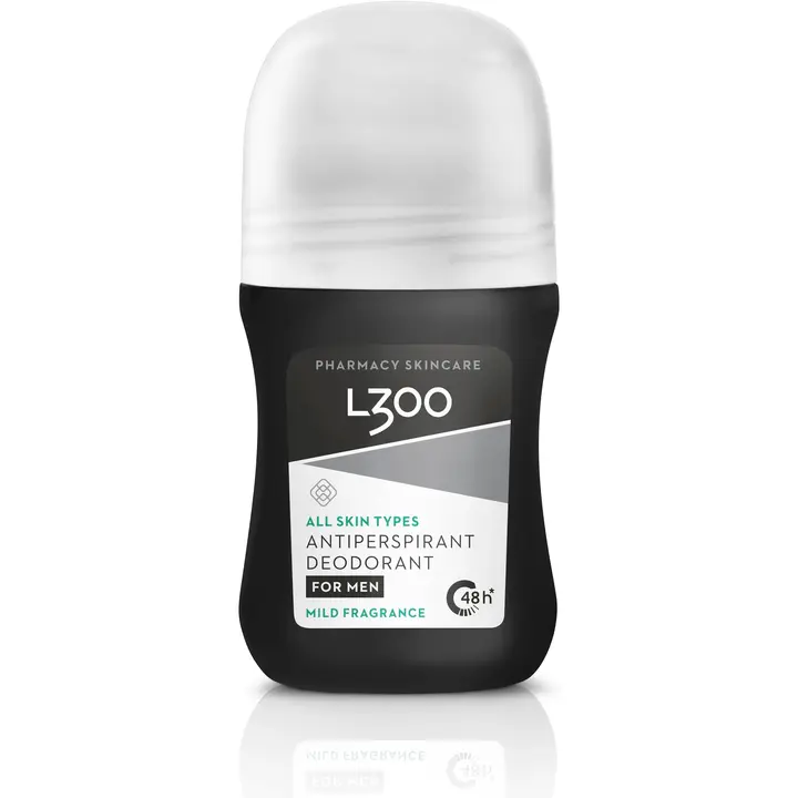 L300 for men Antiperspirant Deodorant mild fragrance miedosti hajustettu antiperspirantti 60ml