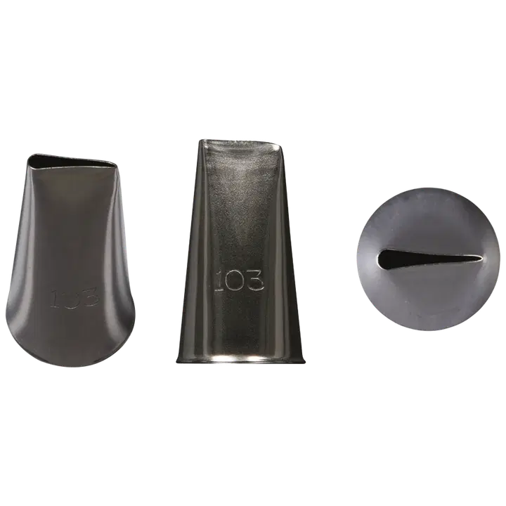 Heirol röyhelötylla - suora ruusutylla (pieni) 11 mm