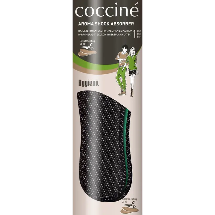 Coccine leikattava pohjallinen aroma silver 36-46