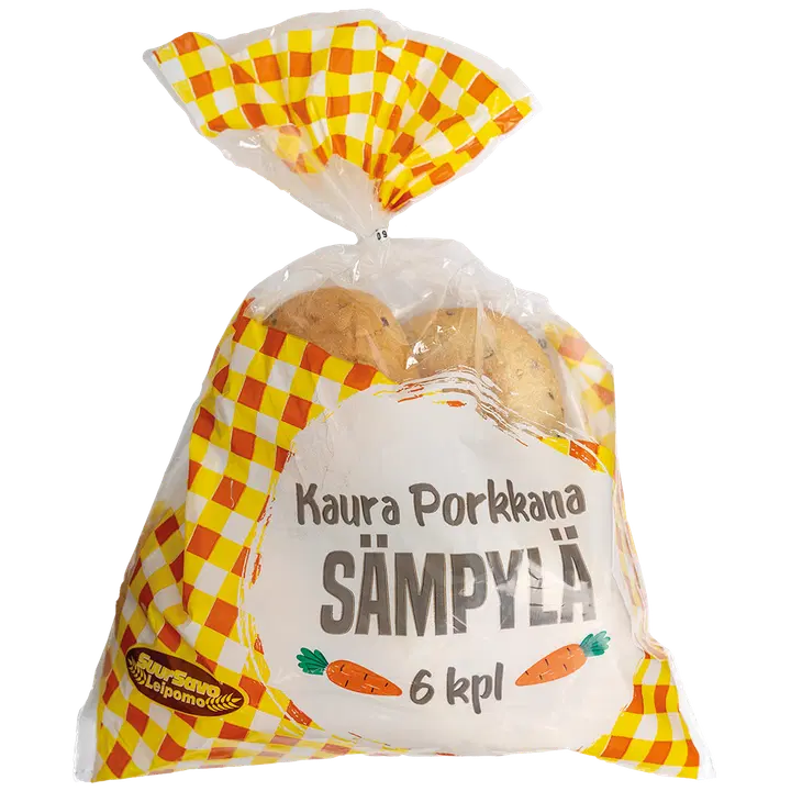 Suur-Savon Leipomo Kaura Porkkana Sämpylä 420g