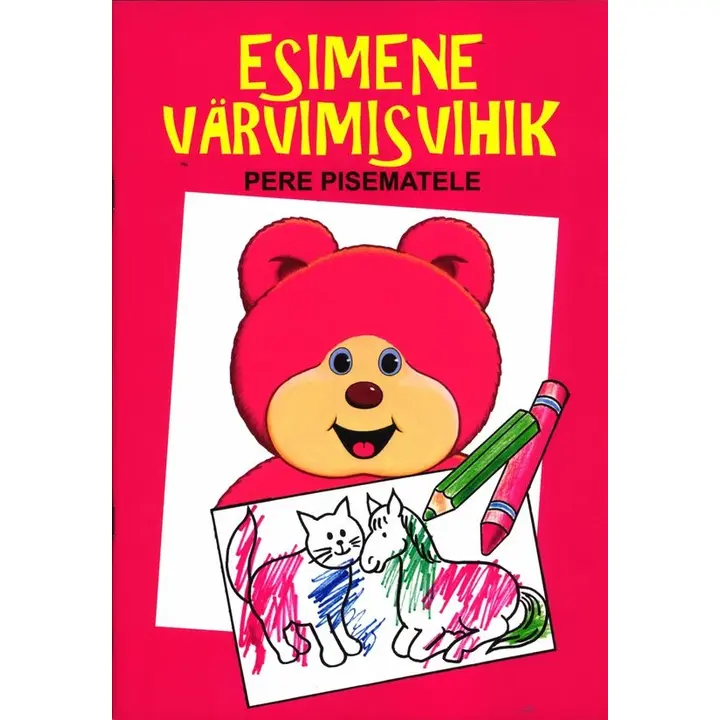 Esimene värvimisvihik pere pisematele