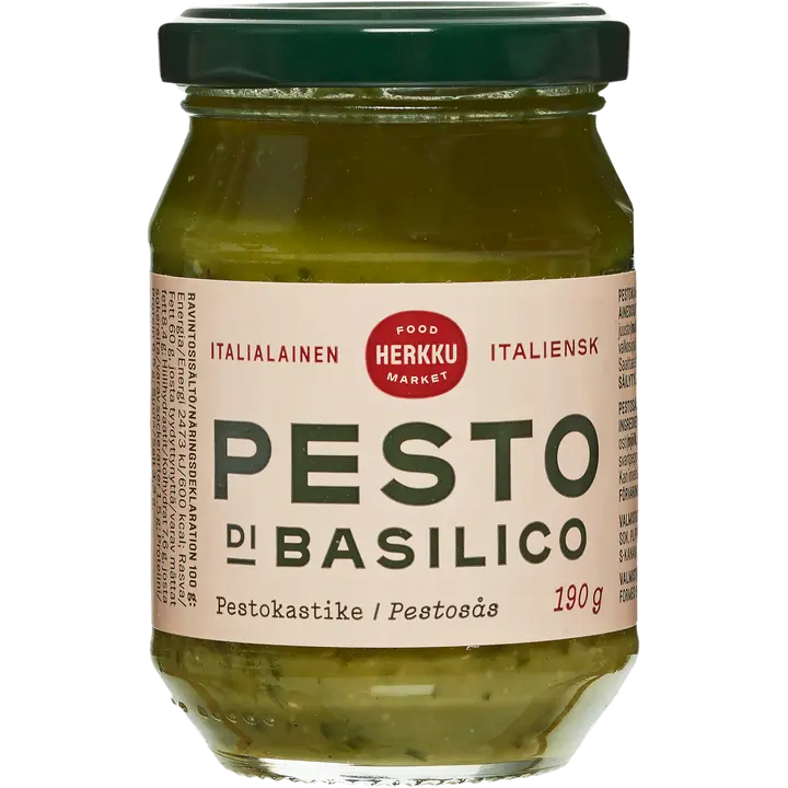 Herkku Pesto Di Basilico pestokastike 190 g