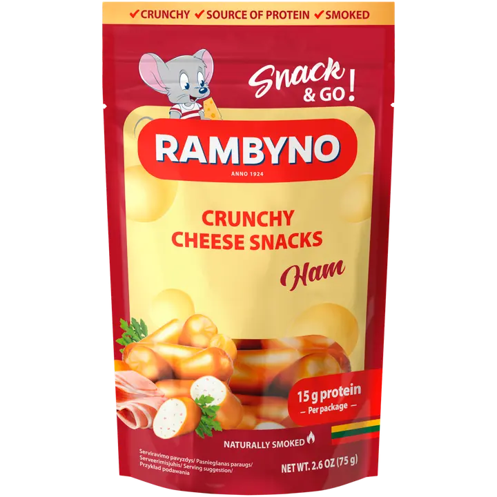 Rambyno Sulatatud suitsujuustusnäkk singiga 75g