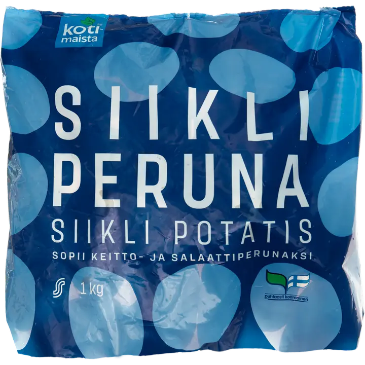 Kotimaista peruna Siikli 1 kg
