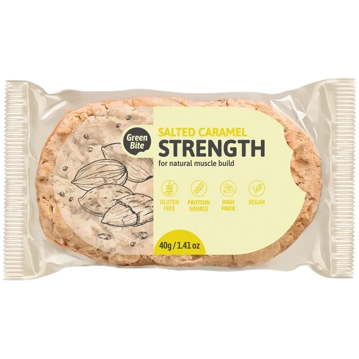 Green Bite Soolakaramelli Jõuküpsis, 40g