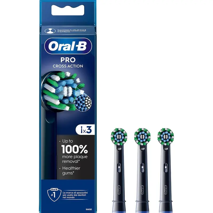 Oral-B PRO Cross Action Black 3kpl vaihtoharja