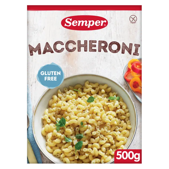 Semper Gluteeniton Makaroni pasta 500g