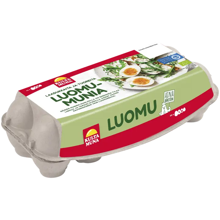 Kultamuna luomumunia M/L 10