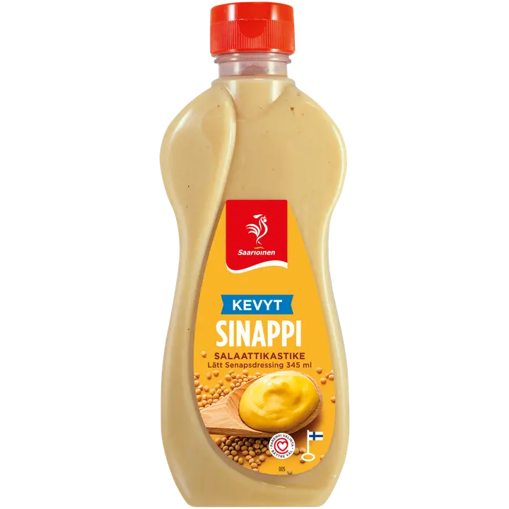 Saarioinen Kevyt Sinappisalaattikastike 345ml