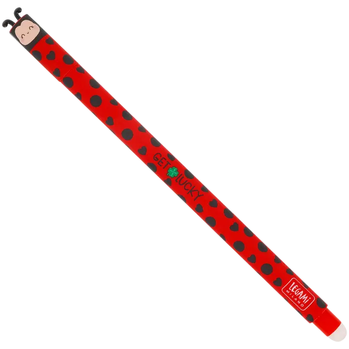 Legami kustutatav geelpliiats 0,7mm ladybug ( punane)