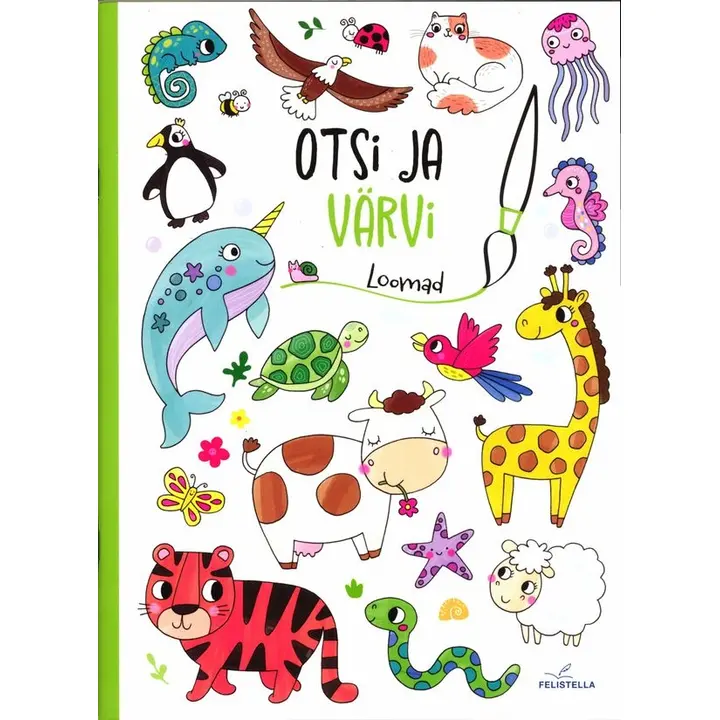 Otsi ja värvi. Loomad