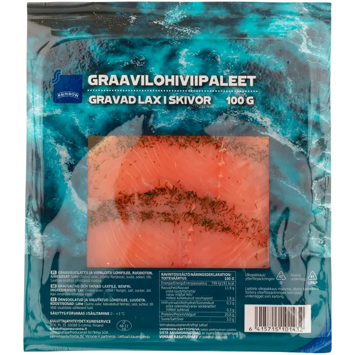 GRAAVI LÕHEFILEE, VIILUTATUD 100G