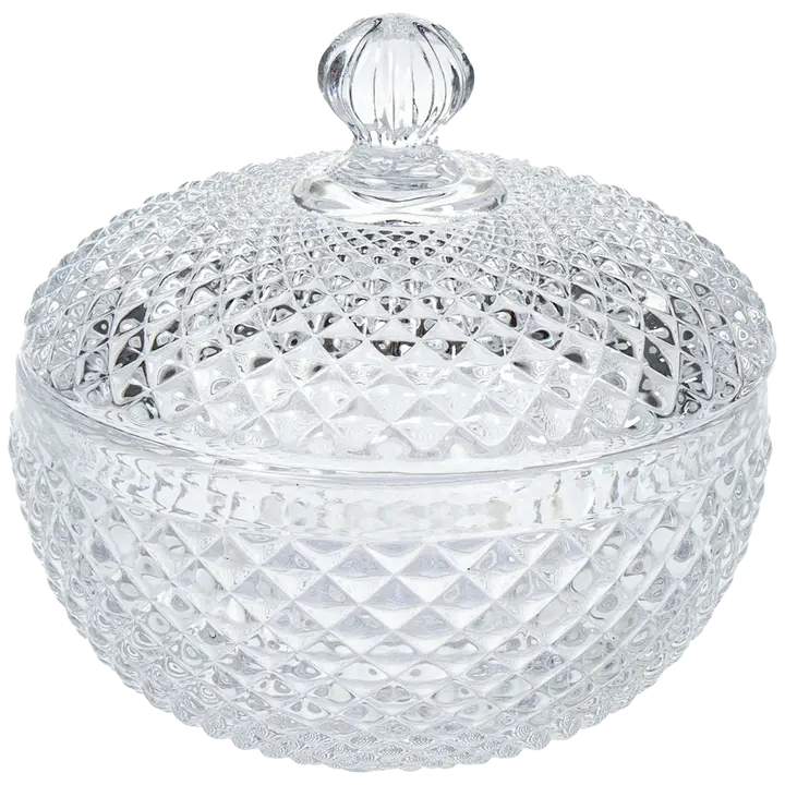 Klaaspurk 9x9x8,7 cm