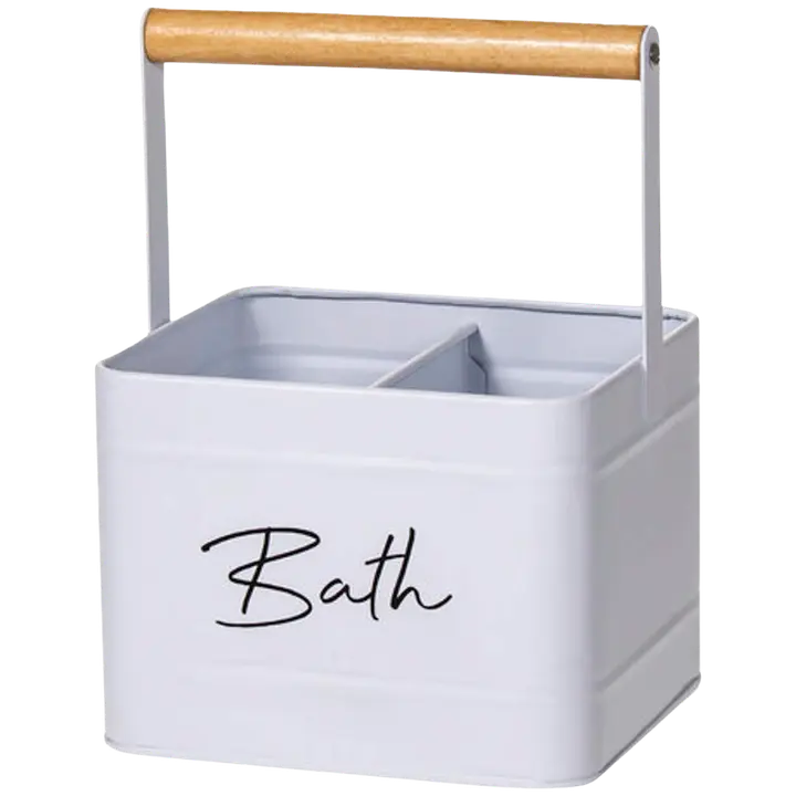 AmandaB peltilaatikko Bath valkoinen