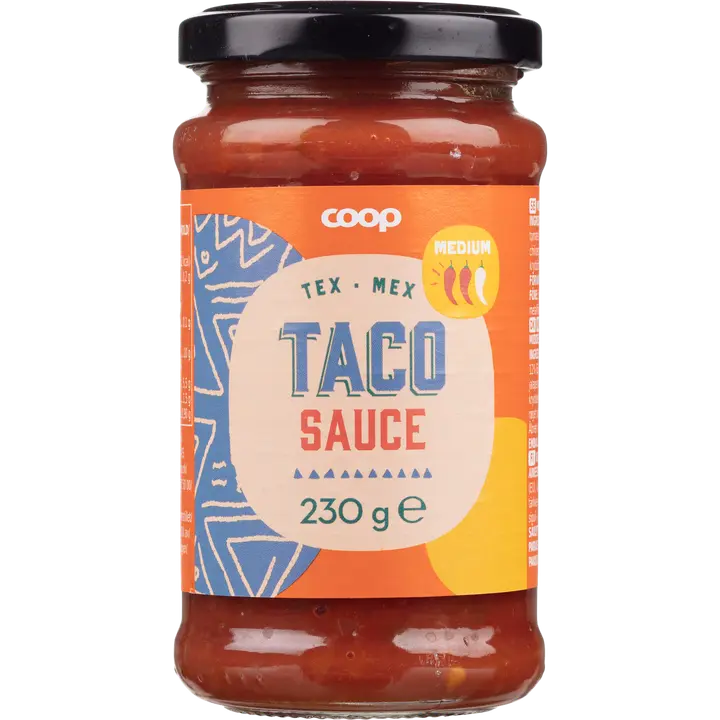 Coop tacokastike medium 230 g
