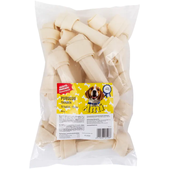 Ami Vaalea solmuluu 15cm 10kpl 650g