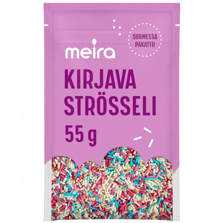 Meira Kirjava strösseli 55g