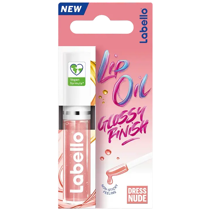 Labello 5,5ml Caring Lip Oil Dress Nude -huuliöljy