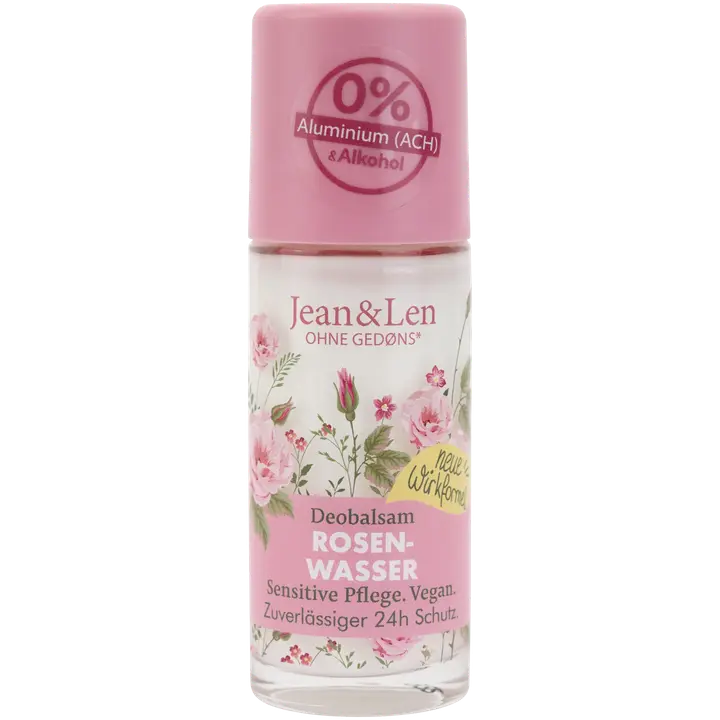 Rulldeodorant Jean&Len roosivesi 50ml