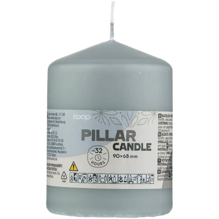 Coop väike lauaküünal 70x90 hall