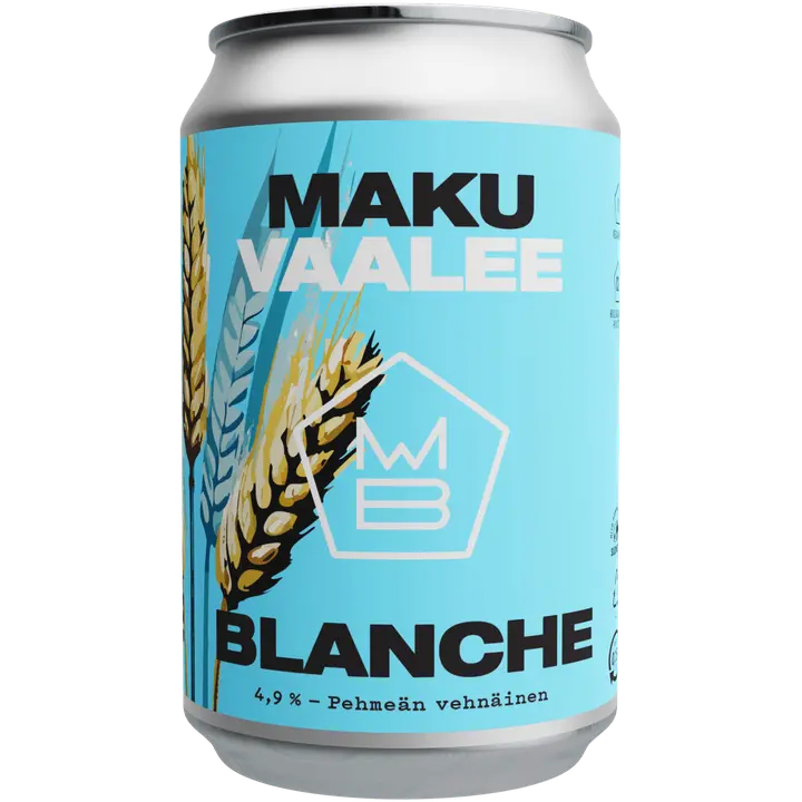 Maku Brewing Vaalee Blanche 4,9% olut tlk