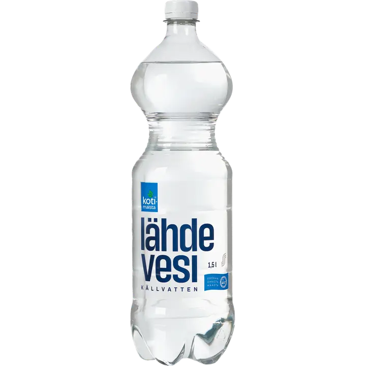 Kotimaista Lähdevesi 1,5l