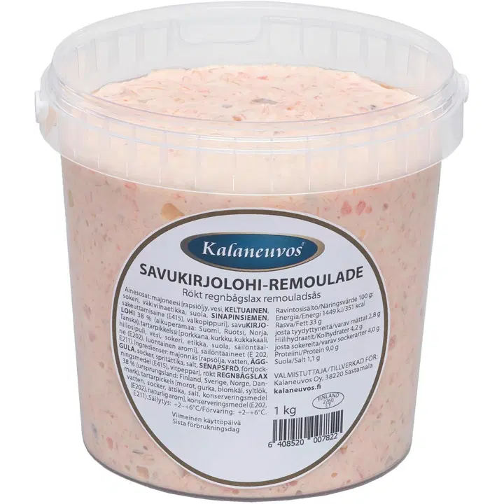 Kalaneuvos savukirjolohi-remoulade