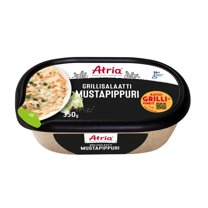 Atria Mustapippuri Grillisalaatti 350g
