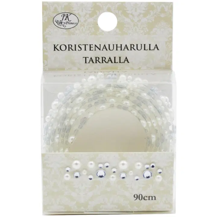 J.K. Primeco koristenauharulla tarralla glitter 90cm