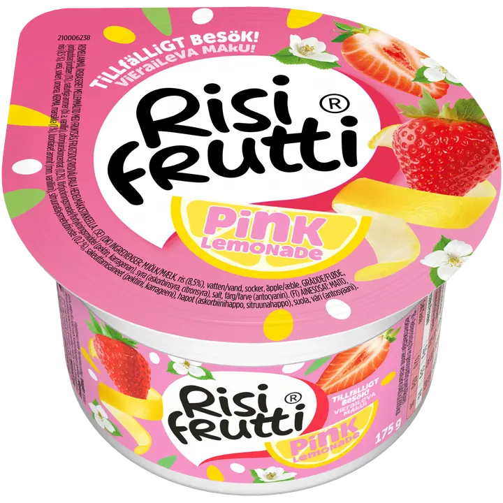 Risifrutti roosa limonaadi maitseline riisisuupiste, 175 g
