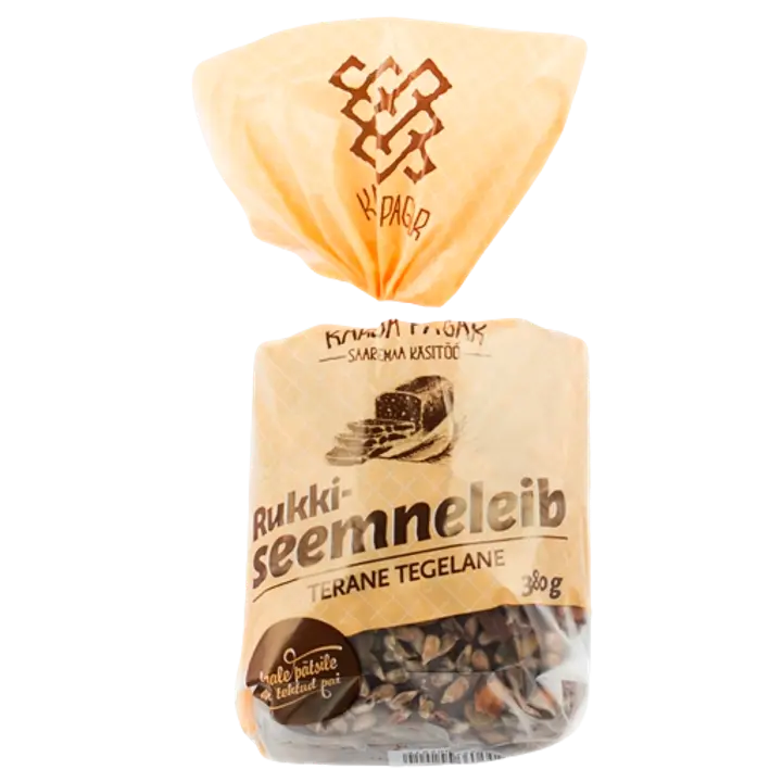 Karja Pagar Rukki-Seemneleib 380 G