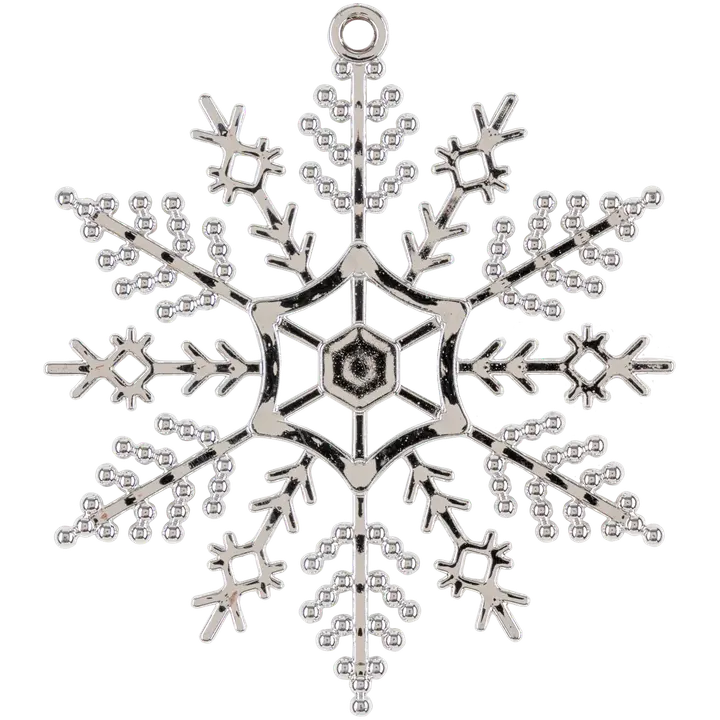 Lumehelves hõbe 11 cm 6tk