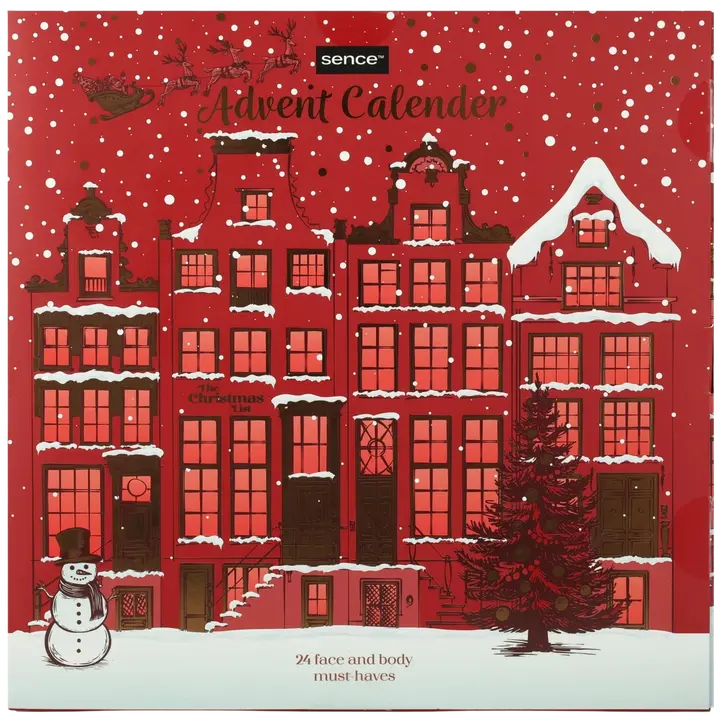 Sence Collection Advent Calendar 24pcs The Christmas List