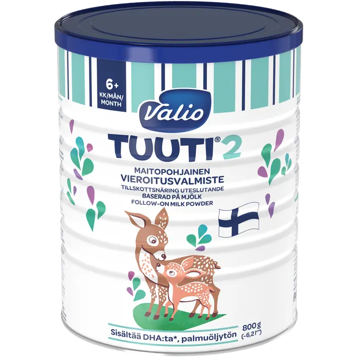 Valio Tuuti® 2 maitopohjainen vieroitusvalmistejauhe 800 g