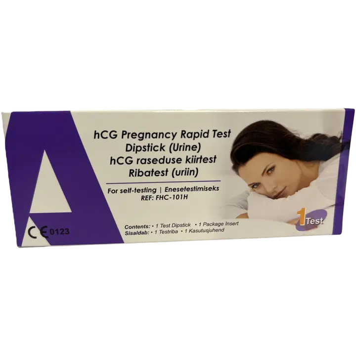 HCG kiirtest raseduse määramiseks ribatest