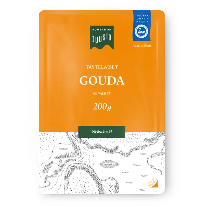 Kuusamon Juusto Goudajuustoviipale 200 g