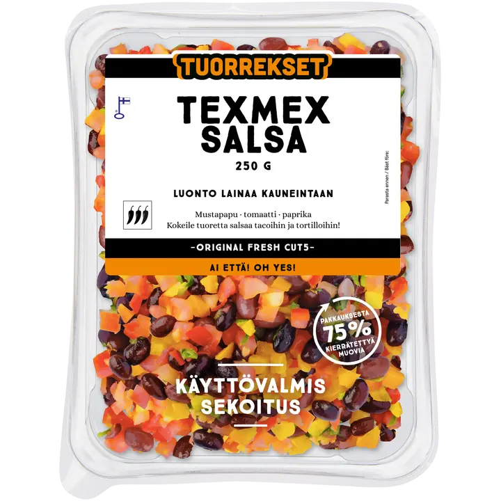 Tuorrekset Texmex salsa 250 g