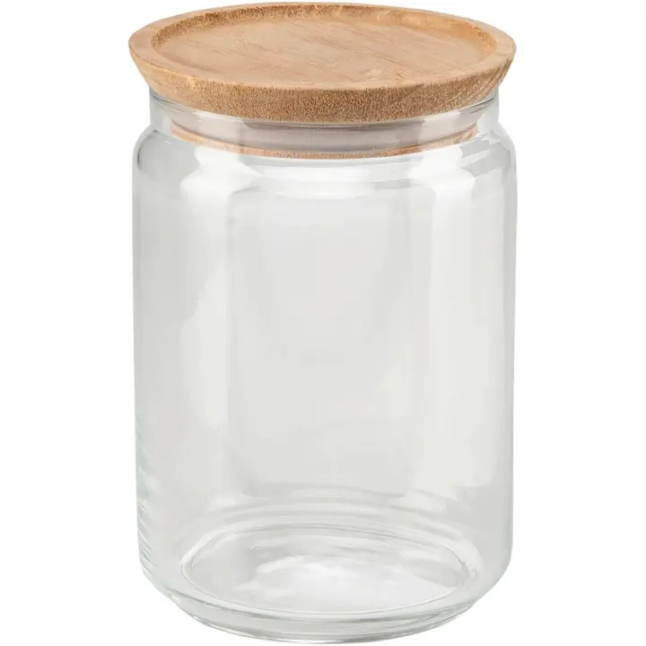 Luminarc Lasipurkki puukannella Pure Jar 1 l