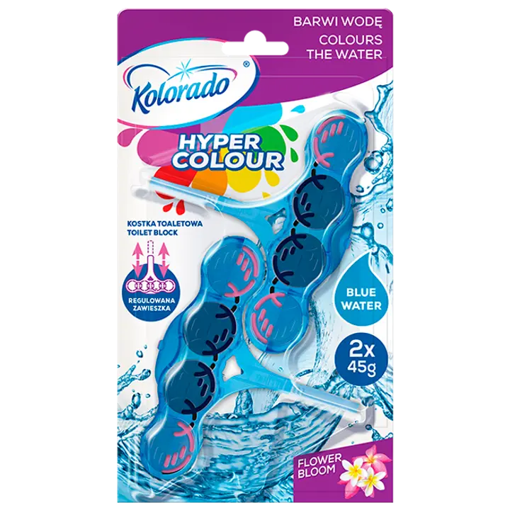 Wc-seep Kolorado Hyper Colour Flower Bloom 2x45g